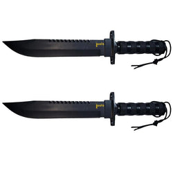 $786.65 - 2Pzas, Dureza 56HRC, Mango Metal Texturizado, Hoja Acero Inoxidable, color Negro., MXWLA-002, Empaque: 40X10X8 cm, 1.600kg, Envío: 20 Días