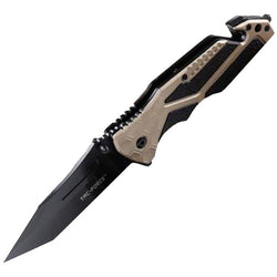 $459.93 - 1Pza, Cuchilla Plegable Automática, Mango Negro/Oro, Cuchilla Plata/Negro., MXKEC-001, Empaque: 23X6X2 cm, .180kg, Envío: 15 Días