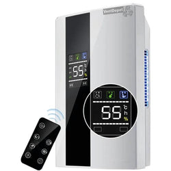 $2590.15 - 23Litros, 50 Pintas, 90W, 110V, 1F, 60Hz, 40dB, Color Blanco., MXIRY-001, Empaque: 27X 40X 15 cm, 2.3kg, Envío: 60 Días