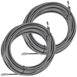 $2868.99 - 2Pzas, 10m ó 393" Longitud, Desatascador, Acero Inoxidable., MXNTL-002, Empaque: 30X27X22 cm, 2.560kg, Envío: 0 Días
