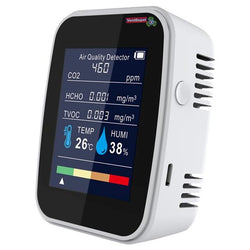 $1244.41 - 1 Pza, 400 a 6000 ppm, -10 °C a 70 °C, 0-99% RH, 5 V, USB, Blanco., MXDTW-001, Empaque: 10X4X8 cm, 0.93kg, Envío: 0 Días