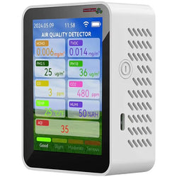 $1337.31 - 1Pza, Blanco, 0 a 5000 ppm, 0 °C a 70 °C, 0 a 99%RH, Wi-Fi, USB, 1200mAh., MXAWA-001, Empaque: 10X15X5 cm, 0.200kg, Envío: 15 Días