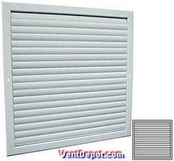 $2021.85 - 22x22", 100% Aluminio blanco, 1142m3/hr, 1 vía, aletas ajustables. , MXVR1-045, Empaque: 56X56X4 cm, 3.27kg, Envío: 18 Días