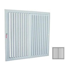 $2021.85 - 22x22", 100% Aluminio blanco, 1142m3/hr, 2 vías, aletas ajustables. , MXVR2-045, Empaque: 56X56X4 cm, 3.27kg, Envío: 12 Días