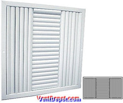 $2291.47 - 22x20", Aluminio, blanco, 1039m3/hr, flujo dirigible,3 vías, c/control, MXAL3-044, Empaque: 56X51X4 cm, 2.97kg, Envío: 18 Días