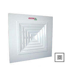 $2445.91 - 15x15", con panel de 24x24", 100% Aluminio, blanco, 1588m3/hr, 4 vías., MXDFP-010, Empaque: 39X39X5 cm, 2kg, Envío: 18 Días