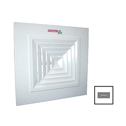 $2251.82 - 15x12", con panel de 24x24", 100% Aluminio, blanco, 1250m3/hr, 4 vías., MXDFP-009, Empaque: 39X31X5 cm, 2kg, Envío: 18 Días