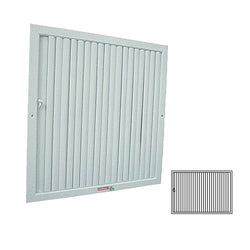 $1435.20 - 22x12", Aluminio, blanco, 624m3/hr, flujo dirigible, 1 vía, c/control., MXAL1-040, Empaque: 56X31X4 cm, 1.78kg, Envío: 18 Días