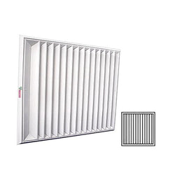 $4468.32 - 30x30", 100% Aluminio, Blanco, 5625m3/hr, 1 vía, marco biselado. , MXDB1-081, Empaque: 77X77X5 cm, 5.0kg, Envío: 18 Días