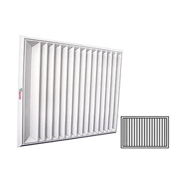 $4298.70 - 30x27", 100% Aluminio, Blanco, 5063m3/hr, 1 vía, marco biselado. , MXDB1-079, Empaque: 77X69X5 cm, 4.9kg, Envío: 18 Días