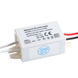 $341.50 - 12V, 12W, 100 a 265V, 1A, 60Hz, impermeable IP67., MXIMM-001, Empaque: 7X 3X 4 cm, 0.013kg, Envío: 0 Días