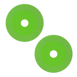$251.48 - 2 Pzas, Orificio 2cm, Ø 10cm, Espesor 0.1cm, Diamante, Verde., MXIKS-002, Empaque: 11X 16X 1 cm, 0.14kg, Envío: 0 Días