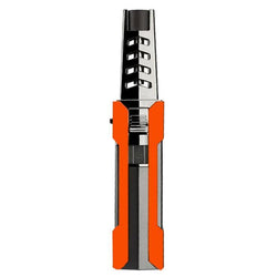 $518.00 - 1 Pza, Naranja/Negro, Recargable, Metal, Gas Butano., MXLPG-001, Empaque: 4X 18X 4 cm, 0.15kg, Envío: 0 Días