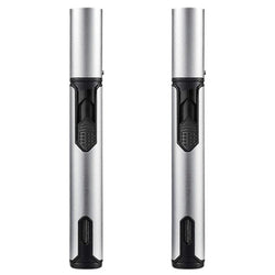 $936.98 - 2 Pzas, Plata, Recargable, Metal, Gas Butano., MXKHS-002, Empaque: 5X 16X 5 cm, 0.10kg, Envío: 0 Días