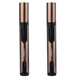 $936.98 - 2 Pzas, Marrón, Recargable, Metal, Gas Butano., MXOWN-002, Empaque: 5X 16X 5 cm, 0.10kg, Envío: 0 Días