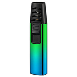$422.39 - 1 Pza, Azul/Verde, Recargable, Metal, Gas Butano., MXBGG-001, Empaque: 3X 10X 3 cm, 0.04kg, Envío: 0 Días
