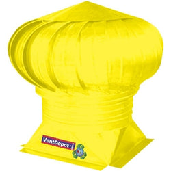 $4834.75 - Garganta de 40"Ø, 11157m3/hr, Turbina, Base Plana Estándar, Galvanizado, Amarillo, Pintura Horneada., MXYLL-010, Empaque: 114X114X95 cm, 40.3kg, Envío: 8 Días