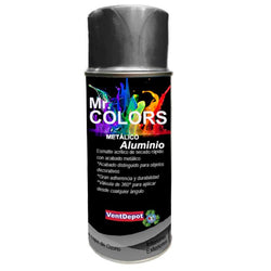 $265.53 - 1Pza, Metálico, Rendimiento 1.0 a 1.5, 1 Spray., MXALU-001, Empaque: 6X 20X 6 cm, 0.40kg, Envío: 0 Días