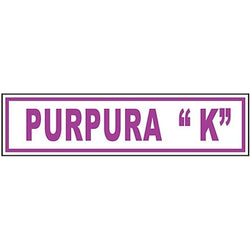 $49.72 - 7x3 cm, De Identificación, Purpura “K”, Normal, MXEEX-001, Empaque: 7X3X1 cm, 0.0001kg, Envío: 6 Días