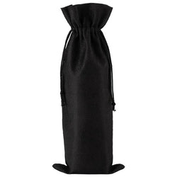 $62.13 - 1Pza, Negro, 15x35cm, Lino, Bolsa de Botella., MXVBK-001, Empaque: 16X36X1 cm, 0.01kg, Envío: 0 Días