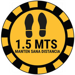 $200.98 - Adhesivas, 30cm, Prevención, Mantenga Sana Distancia, Acabado Normal., MXETI-001, Empaque: 33X33X1 cm, 0.04kg, Envío: 0 Días