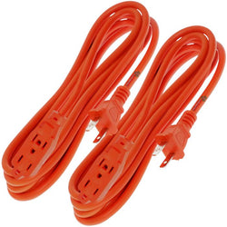 $80.52 - 2Pzas, 2x2m, 16 AWG, 3 Contactos, 127V, 15A, PVC/AluCobre, Naranja., MXPOY-002, Empaque: 22X7X8 cm, 0.340kg, Envío: 0 Días