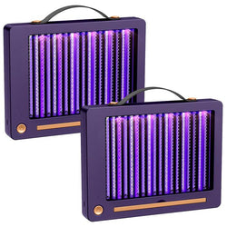 $1147.69 - 2Pzas, Morado, 3W, 5V, 20-50m², Enchufe USB, Metal/Plástico., MXEPZ-002, Empaque: 32X24X10 cm, 1.2kg, Envío: 20 Días