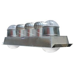$76090.95 - 22"Ø Domo, 42 m², 17"Ø Turbina Aluminio, Base Inoxidable 304 28x118",1 agua,C26, Desarmado. , MXSBR-004, Empaque: 75X132X305 cm, 79kg, Envío: 8 Días