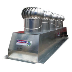 $30053.13 - 24x118", 22500m3/hr, 5 Turbinas 17"Ø Aluminio, Base Aluminio a 1 Agua, Calibre 22., MXTNT-012, Empaque: 82X106X331 cm, 40kg, Envío: 0 Días