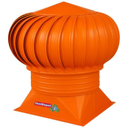 $5076.49 - Garganta de 40"Ø, 11157m3/hr, Turbina, Base Plana Estándar, Galvanizado, Naranja, Pintura Horneada., MXGEX-010, Empaque: 114X114X95 cm, 40.3kg, Envío: 8 Días