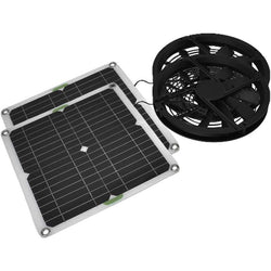 $3917.88 - 2Pzas, 10" Ø, Con Celda Solar 12V, 100W, 1A, Negro, Monocristalino., MXERR-002, Empaque: 30X 5X 30 cm, 0.9kg, Envío: 0 Días