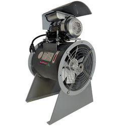 $11813.27 - 1Pza, Aspas 12"Ø, 2000-3000m3/hr, 120V, 1/2HP, 60Hz, 5.20/2.60A, 2900RPM, 120-150Pa, Monofásico, Con Base, Placa Lluvia., MXAFW-002, Empaque: 49X54X39 cm, 24kg, Envío: 0 Días