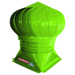 $5076.49 - Garganta de 40"Ø, 11157m3/hr, Turbina, Base Plana Estándar, Galvanizado, Verde, Pintura Horneada., MXGRE-010, Empaque: 114X114X95 cm, 40.3kg, Envío: 8 Días