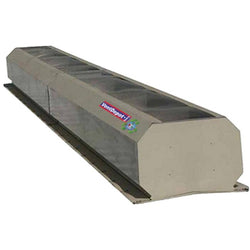 $48382.92 - 24" garganta, 3m.Longitud,Aluminio,a una agua,C.20,c/malla,c/5soportes, MXHPO-036, Empaque: 310X142X120 cm, 69kg, Envío: 8 Días