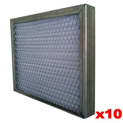$18177.95 - 10Pzas, 40x24x2", MERV 7, Eficiencia: 50 a 75%, marco lamina galvanizada, rejilla de aluminio.., MXPL2-351, Empaque: 210X210X60 cm, 3.2kg, Envío: 15 Días