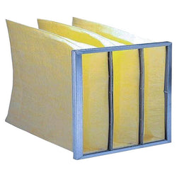 $5898.72 - 5Pzas, 20x20x12", MERV 14, Eficiencia: 80 a 85% a 30 mic, 375m³/hr a 1mmcda, 3bolsas, reusable., MXBAP-002, Empaque: 55X55X50 cm, 0.500kg, Envío: 10 Días