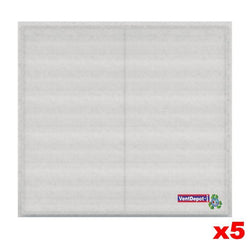$3526.30 - 5Pzas, 10x40x1/8", MERV 8, Eficiencia 75 a 85% a 30mic, 904m3/hr a 1mmcda, desechable., MXFFX-098, Empaque: 27X102X10 cm, 0.350kg, Envío: 12 Días