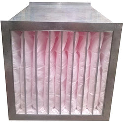 $2037.01 - Para  4 Filtros de 24x12", Fondo 39", Rectangular, Galvanizada, C.22., MXAPF-054, Empaque: 128X64X99 cm, 13.5kg, Envío: 9 Días