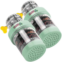 $233.61 - 2Pzas, Ø15-22mm, Carbón Activado/Zeolita/Maifan/Sulfito de Calcio/PVA, Verde., MXHDN-002, Empaque: 5X9X10 cm, 0.150kg, Envío: 0 Días