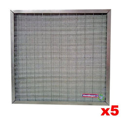 $15330.66 - 5Pzas, 20x30x2", MERV 10, Eficiencia 55 al 60% a 30micras, 8mmcda a 625ppm, 1Parte,, MXEFN-119, Empaque: 51X76X25 cm, 2kg, Envío: 10 Días