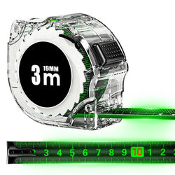 $155.50 - 1 Pza, 3mx19mm, ABS y Acero al Carbono, Negro y Verde., MXFXW-001, Empaque: 7X 7X 5 cm, 0.12kg, Envío: 0 Días