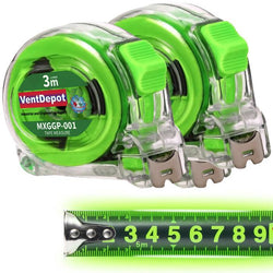 $151.99 - 2 Pzas, 3mx19mm, ABS y Acero al Carbono, Transparente y Verde., MXGGP-002, Empaque: 7X 7X 10 cm, 0.24kg, Envío: 0 Días