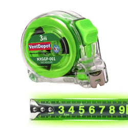 $92.62 - 1 Pza, 3mx19mm, ABS y Acero al Carbono, Transparente y Verde., MXGGP-001, Empaque: 7X 7X 5 cm, 0.12kg, Envío: 0 Días