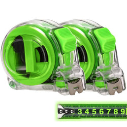 $170.23 - 2 Pzas, 3mx19mm, ABS y Acero al Carbono, Transparente y Verde., MXGGP-002, Empaque: 7X 7X 10 cm, 0.24kg, Envío: 0 Días