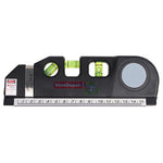 $262.96 - Nivel de 3 Burbujas, Nivel Laser Vertical, Horizontal y Cruz, Flexometro y Regla., MXMLO-001, Empaque: 18X6X2 cm, 0.2kg, Envío: 0 Días