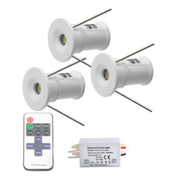 $587.63 - 3x1W, 12V, Luz 6000K, LED de 120°, 3 Focos, 1 Control, 1 Regulador, Blanco., MXIMW-001, Empaque: 10X 5X 4 cm, 0.036kg, Envío: 0 Días