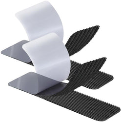 $25.24 - 2Pzas, 16x70mm, Negro, Adhesivo, Hook Loop., MXVLO-002, Empaque: 2X8X1 cm, 0.002kg, Envío: 0 Días