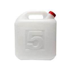 $120.72 - 1 Pza, 5L, Ø 3.5cm, Polietileno, Tapa de Rosca, Blanco., MXNIW-001, Empaque: 21X17X21 cm, 0.02kg, Envío: 0 Días