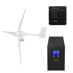 $54989.07 - Generador 700W, 24V, Vientos de 3 a 45m/s, 3 Aspas, -40°C a 80°C, Controlador 700W, 24V, Inversor 700W, 220V, 1F, 60Hz, Off Grid., MXCEL-002, Empaque: 80X45X30 cm, 35kg, Envío: 20 Días