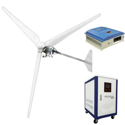 $181719.77 - Generador 3000W, 96V, Vientos de 3 a 45m/s, 3 Aspas, -40°C a 80°C, Controlador 3000W, 96V, Inversor 3000W, 220V, 1F, 60Hz, Off Grid., MXKYT-002, Empaque: 29X143X29 cm, 370kg, Envío: 20 Días